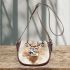 Whitetailed buck portrait saddle bag