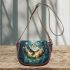 wilds flying animals with dream catcher Saddle Bag