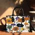 Pattern of flowers and mushroom in the style maru aronson Small Handbag, Totes, Crossbody, Purse: Bag Gift Idea for Girlfriend, Sitter, Birthday, Women ,Daughter, Mama, Ladies