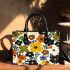 Pattern of flowers maru aronson Small Handbag, Totes, Crossbody, Purse: Bag Gift Idea for Girlfriend, Sitter, Birthday, Women ,Daughter, Mama, Ladies