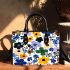 Pattern of flowers maru aronson colors Small Handbag, Totes, Crossbody, Purse: Bag Gift Idea for Girlfriend, Sitter, Birthday, Women ,Daughter, Mama, Ladies