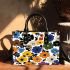 Pattern of flowers maru aronson colors Small Handbag, Totes, Crossbody, Purse: Bag Gift Idea for Girlfriend, Sitter, Birthday, Women ,Daughter, Mama, Ladies