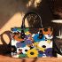 Pattern of flowers maru aronson colors Small Handbag, Totes, Crossbody, Purse: Bag Gift Idea for Girlfriend, Sitter, Birthday, Women ,Daughter, Mama, Ladies