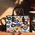 Pattern of flowers maru aronson colors Small Handbag, Totes, Crossbody, Purse: Bag Gift Idea for Girlfriend, Sitter, Birthday, Women ,Daughter, Mama, Ladies