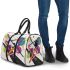 Abstract composition with geometric shapes 3d travel bag