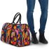 Abstract painting of an animal 3d travel bag