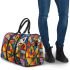 Abstract painting of an animal 3d travel bag