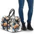 Beautiful butterfly surrounded by flowers 3d travel bag