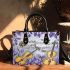 bees flying to musical notes and violins Small Handbag