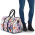 Butterflies and flowers 3d travel bag