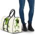 Cartoon frog standing on its hind legs 3d travel bag