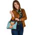 Cartoon of an adorable chihuahua shoulder handbag