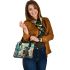 Catus with dream catcher shoulder handbag