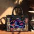 Colorful butterflies in various shades small handbag