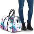 Colorful butterflies with pink and blue wings 3d travel bag