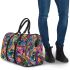 Complex and elaborately detailed abstract painting 3d travel bag