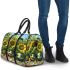 Cute baby turtles with sunflower eyes and big heads 3d travel bag