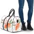 Cute bunny sitting on top of an carrot hello spring 3d travel bag