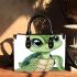 Cute cartoon baby sea turtle small handbag