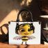 Cute cartoon bee character small handbag