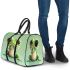 Cute cartoon frog with big eyes 3d travel bag