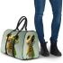 Cute cartoon frog with big eyes and long legs 3d travel bag