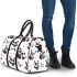 Cute cartoon panda pattern 3d travel bag