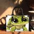 Cute cartoon turtle with big eyes small handbag