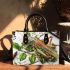 cute locust and music notes and violin with leave Small Handbag
