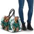 Cute yorkshire terrier puppy 3d travel bag