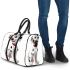 Dalmatian puppy cartoon character 3d travel bag