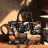 Deer in Floral Garden Scene Small Handbag