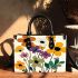 Illustration of flowers Small Handbag, Totes, Crossbody, Purse: Bag Gift Idea for Girlfriend, Sitter, Birthday, Women ,Daughter, Mama, Ladies