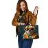 Dogs Setting Trends with Style 3 Leather Tote Bag