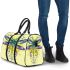 Dragonfly with swirls and filigree 3d travel bag