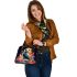 Dreamy urban cat fantasy shoulder handbag