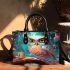 Enchanted Owl with Coffee in the Forest Small Handbag