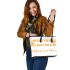 Enjoy The Little Things For One Day You May Look Leather Tote Bag