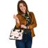 Essence of Nature Pure Floral Minimalism Shoulder Handbag