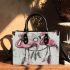 Flamingos and dream catcher small handbag