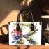 Floral Alphabet Letter R Design 1 Small Handbag