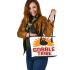 Gobble tribe Leather Tote Bag