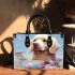 Golden retriever's curiosity Chic Stylish Small Handbag & Women Totes: Perfect Gift for Girlfriend | Crossbody, Purse, Handbag