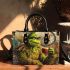 Grinchy drink coffee smile and dream catcher small handbag