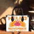 Hello November Small Handbag