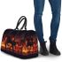 Horse fiery red mane and tail 3d travel bag