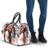Horse with indian feather headdress 3d travel bag
