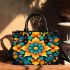 Intricate Vibrant Mandala Design Small Handbag