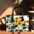 Flowers in the style of marano k electronic music Small Handbag, Totes, Crossbody, Purse: Bag Gift Idea for Girlfriend, Sitter, Birthday, Women ,Daughter, Mama, Ladies