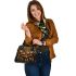 Monkeys smile with dream catcher shoulder handbag